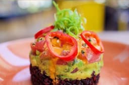 Ahi Poke Stack