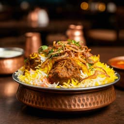 Goat Dum Biryani