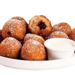 Maple Stuffed Donut Holes