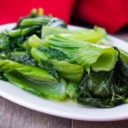 炒芥菜 Stir-Fried Mustard Green