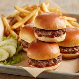 Sliders With Fries*