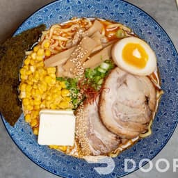 Spicy Miso Butter Corn Ramen.